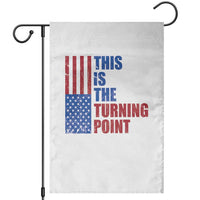 This is The Turning Point Garden Flag USA Flag Patriotic Freedom Conservative - Wonder Print Shop