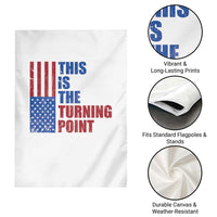 This is The Turning Point Garden Flag USA Flag Patriotic Freedom Conservative - Wonder Print Shop