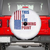 This is The Turning Point Spare Tire Cover USA Flag Patriotic Freedom Conservative - Wonder Print Shop