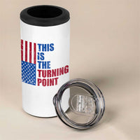 This is The Turning Point 4 in 1 Can Cooler Tumbler USA Flag Patriotic Freedom Conservative - Wonder Print Shop