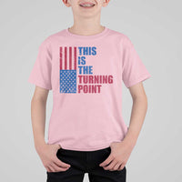 This is The Turning Point T Shirt For Kid USA Flag Patriotic Freedom Conservative - Wonder Print Shop