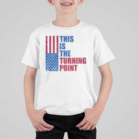 This is The Turning Point T Shirt For Kid USA Flag Patriotic Freedom Conservative - Wonder Print Shop