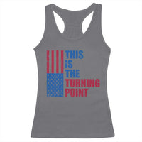This is The Turning Point Racerback Tank Top USA Flag Patriotic Freedom Conservative - Wonder Print Shop