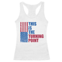 This is The Turning Point Racerback Tank Top USA Flag Patriotic Freedom Conservative - Wonder Print Shop