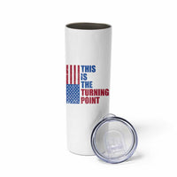 This is The Turning Point Skinny Tumbler USA Flag Patriotic Freedom Conservative - Wonder Print Shop