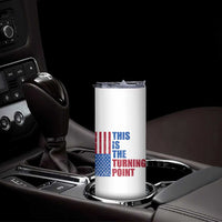 This is The Turning Point Skinny Tumbler USA Flag Patriotic Freedom Conservative - Wonder Print Shop