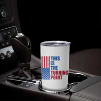 This is The Turning Point Tumbler Cup USA Flag Patriotic Freedom Conservative - Wonder Print Shop