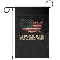 Charlie Kirk Garden Flag Great American Patriot USA Flag - Wonder Print Shop