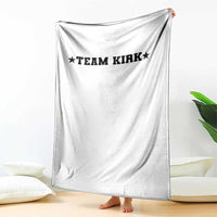 Team Kirk Throw Blanket Last Name Funny Surname Team Kirk Family Reunion - Wonder Print Shop