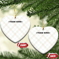 Team Kirk Ceramic Ornament Last Name Funny Surname Team Kirk Family Reunion - Wonder Print Shop