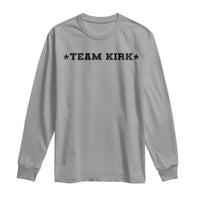 Team Kirk Long Sleeve Shirt Last Name Funny Surname Team Kirk Family Reunion - Wonder Print Shop