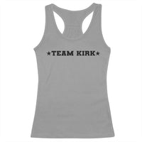 Team Kirk Racerback Tank Top Last Name Funny Surname Team Kirk Family Reunion - Wonder Print Shop