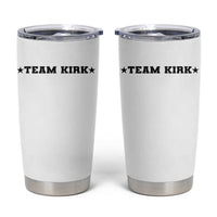 Team Kirk Tumbler Cup Last Name Funny Surname Team Kirk Family Reunion - Wonder Print Shop