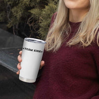 Team Kirk Tumbler Cup Last Name Funny Surname Team Kirk Family Reunion - Wonder Print Shop