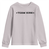 Team Kirk Youth Sweatshirt Last Name Funny Surname Team Kirk Family Reunion - Wonder Print Shop