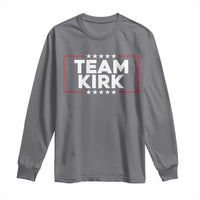 Team Kirk Long Sleeve Shirt Last Name Kirk Family Name Matching Member Surname - Wonder Print Shop