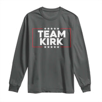 Team Kirk Long Sleeve Shirt Last Name Kirk Family Name Matching Member Surname - Wonder Print Shop