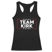 Team Kirk Racerback Tank Top Last Name Kirk Family Name Matching Member Surname - Wonder Print Shop