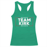 Team Kirk Racerback Tank Top Last Name Kirk Family Name Matching Member Surname - Wonder Print Shop