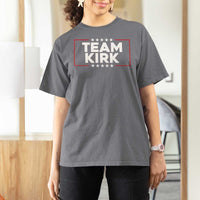 Team Kirk T Shirt For Women Last Name Kirk Family Name Matching Member Surname - Wonder Print Shop