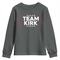 Team Kirk Youth Sweatshirt Last Name Kirk Family Name Matching Member Surname - Wonder Print Shop