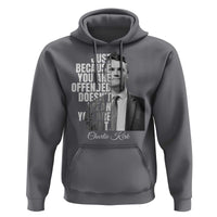 Charlie Kirk Hoodie Free Speech Memorial Tribute - Wonder Print Shop