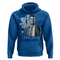 Charlie Kirk Hoodie Free Speech Memorial Tribute - Wonder Print Shop