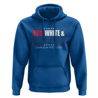 Red White Blueberries Hoodie Charlie Kirk Inspired Patriotic Memorial Freedom - Wonder Print Shop