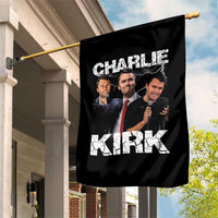Charlie Kirk Garden Flag Freedom Speech A True Patriot Tribute Bootleg - Wonder Print Shop