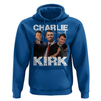 Charlie Kirk Hoodie Freedom Speech A True Patriot Tribute Bootleg - Wonder Print Shop