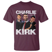 Charlie Kirk T Shirt Freedom Speech A True Patriot Tribute Bootleg - Wonder Print Shop