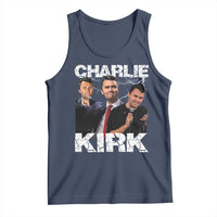 Charlie Kirk Tank Top Freedom Speech A True Patriot Tribute Bootleg - Wonder Print Shop