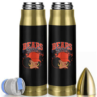 Bears Girl Bullet Tumbler Sports Fan Team Spirit Black Girls - Wonder Print Shop