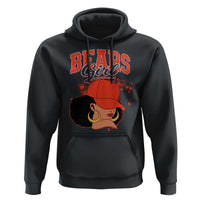 Bears Girl Hoodie Sports Fan Team Spirit Black Girls - Wonder Print Shop