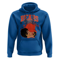 Bears Girl Hoodie Sports Fan Team Spirit Black Girls - Wonder Print Shop