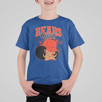 Bears Girl T Shirt For Kid Sports Fan Team Spirit Black Girls - Wonder Print Shop