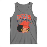 Bears Girl Tank Top Sports Fan Team Spirit Black Girls - Wonder Print Shop