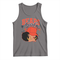 Bears Girl Tank Top Sports Fan Team Spirit Black Girls - Wonder Print Shop