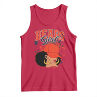 Bears Girl Tank Top Sports Fan Team Spirit Black Girls - Wonder Print Shop