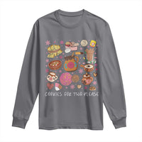 Mexican Christmas Pregnancy Announcement Long Sleeve Shirt Cookies For Two Please Xmas Maternity Gift