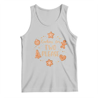 Christmas Pregnant Tank Top Cookies For Two Please Pregnancy Announcement - Wonder Print Shop