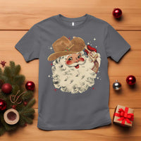 Christmas Cowboy T Shirt Santa Claus Merry Xmas Vintage 90s Western Country - Wonder Print Shop