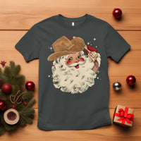Christmas Cowboy T Shirt Santa Claus Merry Xmas Vintage 90s Western Country - Wonder Print Shop