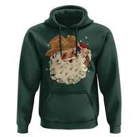 Christmas Cowboy Hoodie Santa Claus Merry Xmas Vintage 90s Western Country