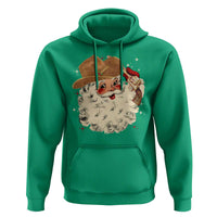 Christmas Cowboy Hoodie Santa Claus Merry Xmas Vintage 90s Western Country