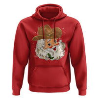 Christmas Cowboy Hoodie Santa Claus Vintage 90s Western Country Music Outfit