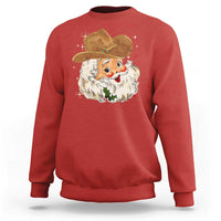 Christmas Cowboy Sweatshirt Santa Claus Vintage 90s Western Country Music Outfit - Wonder Print Shop
