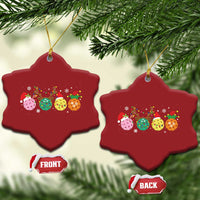 Funny Pickleball Christmas Ornament - Wonder Print Shop