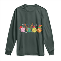 Funny Pickleball Lover Christmas Long Sleeve Shirt