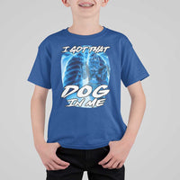 I Got That Dog In Me Wolf Alpha T Shirt For Kid Xray Werewolf - Wonder Print Shop